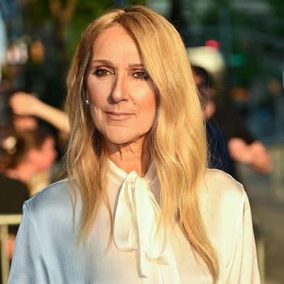 Céline Dion Makes Her Grand Red Carpet Comeback in a Head-to-Toe White Outfit