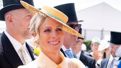 Zara Tindall delivers summer in an outfit with her sunshine yellow dress and boater hat at Royal Ascot