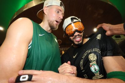 Behind the scenes of the Boston Celtics’ Banner 18 celebration