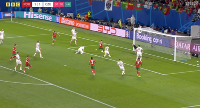 WATCH: Portugal's Euro 2024 winner is the strangest goal you'll see all tournament