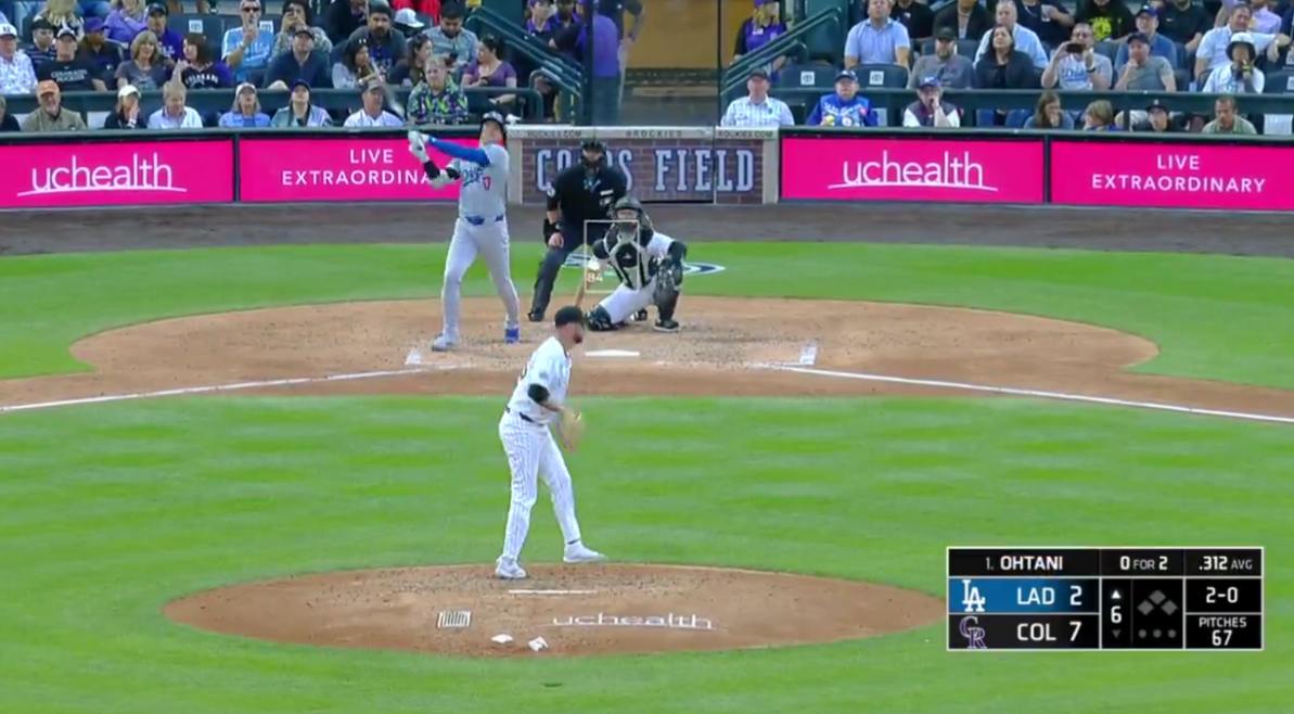 Shohei Ohtani hit the longest home run of the 2024 MLB…