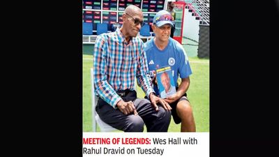 Indian cricket has come a long way, says Wes Hall