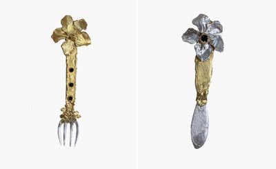 The golden feast: Elhanati's jewelled cutlery