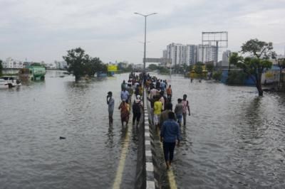 Tropical Storm Alberto Brings Strong Winds To Texas And Mexico