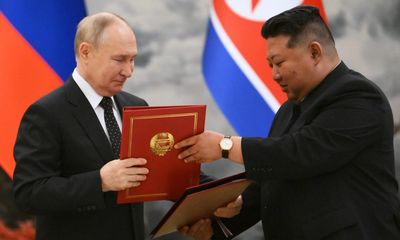 Russia and North Korea sign mutual defence pact