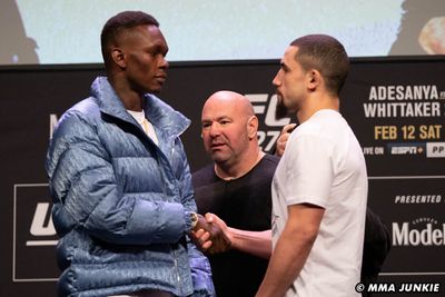 Israel Adesanya: Robert Whittaker is going to ‘beat the brakes off’ Ikram Aliskerov at UFC on ABC 6