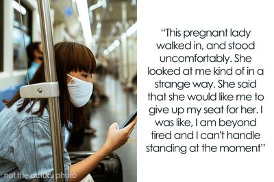 Drama Unfolds When Woman After 36-Hour Shift Refuses To Give Up Seat For A Pregnant Woman