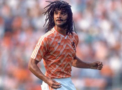 Netherlands legend Ruud Gullit reacts after Dutch fans accused of 'blackface' fancy dress