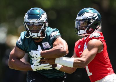 LOOK: Jalen Hurts and Saquon Barkley getting in extra work ahead of training camp