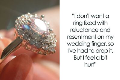 Marriage Drama Ensues After Woman Asks If She Can Get Her Engagement Ring Fixed