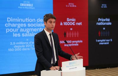 French PM promises to boost household finances ahead of snap vote