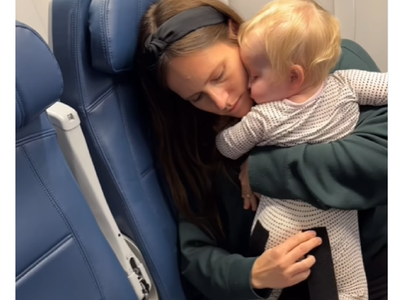 Mum’s travel hack for keeping toddler still on a flight ignites debate