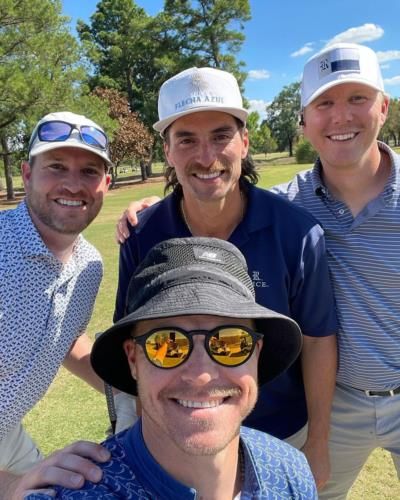 Brock Holt And Friends Stylishly Rocking Caps In Group Photo