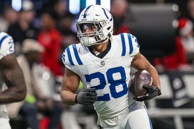 PFF ranks Indianapolis Colts’ RB unit top 10 in the NFL