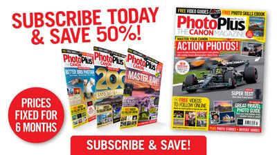 New PhotoPlus: The Canon Magazine July issue 219 – Big half-price sale! Save 50% on subs!
