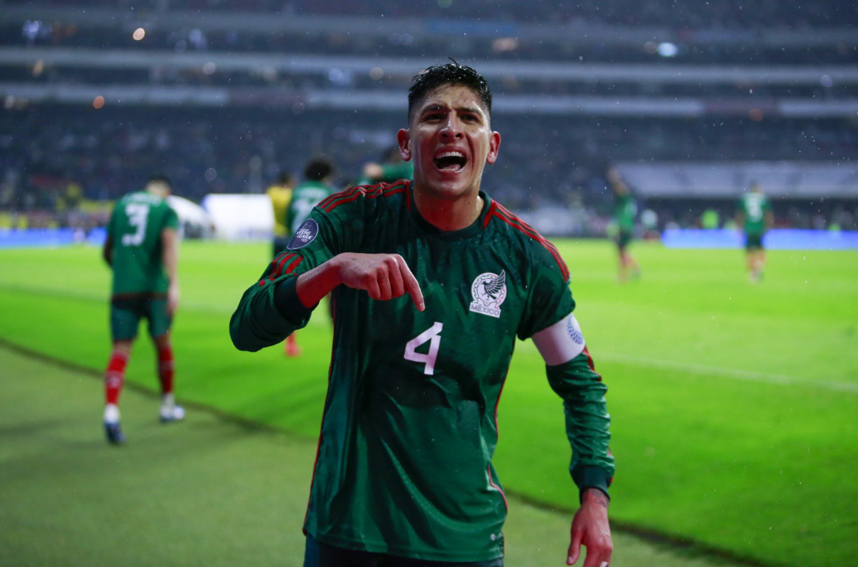 Edson Alvarez Mexican captain Edson Álvarez ahead of the Copa…