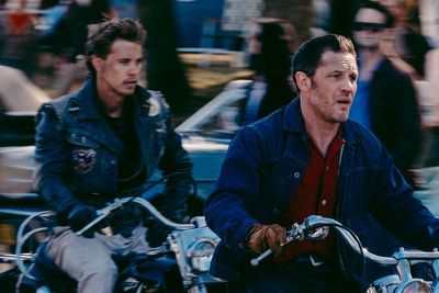 The Bikeriders review: Tom Hardy and Austin Butler lead a tough, tender American tragedy
