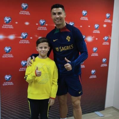 Miralem Pjanic's Son Edin Meets Cristiano Ronaldo: Priceless Moment