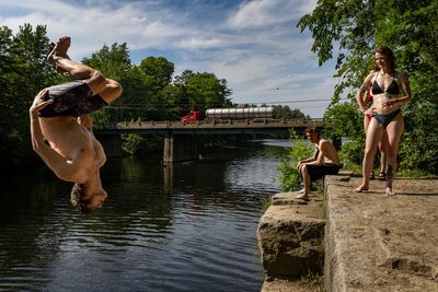 Millions sweating it out as heat wave nears peak from Midwest to Maine