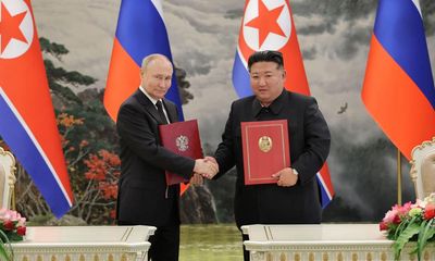 The Guardian view on Putin and Kim: an alarming new pact needs close attention