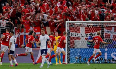 Hjulmand rocket earns Denmark draw as England struggle after Kane opener