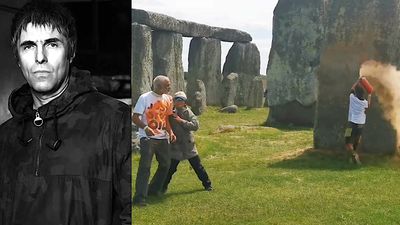 "Don’t f**k with the stones man, they have mystical powers." Liam Gallagher hopes the Just Stop Oil protestors who defaced Stonehenge are cursed to wake up tomorrow as "orange toads"