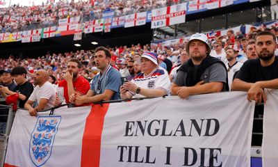 ‘Absolutely awful’: England fans in Frankfurt react to Denmark draw