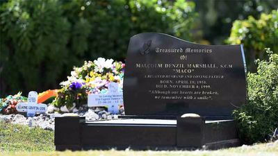 Here lies 'Maco' the unforgettable, pace royalty who still rules our hearts...