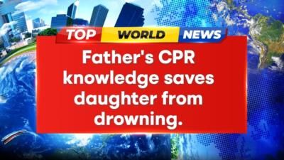 Father's CPR Saves Daughter From Drowning In Family Pool