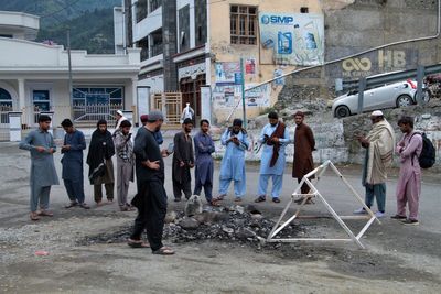 A Muslim mob in Pakistan torches a police station and lynches a man after accusing him of blasphemy