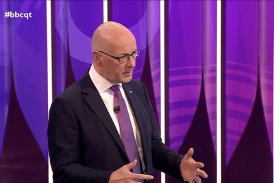 John Swinney gets applause from Question Time audience with indyref2 argument