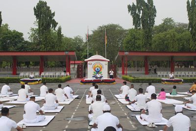 Army celebrates the International Yoga Day in Ayodhya with full ‘josh’