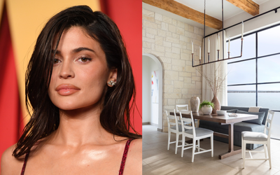 Kylie Jenner’s "Dining Sofa" Idea is a Flexible Take on Banquette Seating That Still Feels Cozy and Relaxed