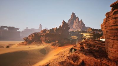 A single Dune: Awakening map will be almost ten times the size of Conan Exiles, where you can "meet hundreds of players"