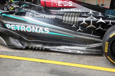 Why Mercedes new F1 floor did not appear on official FIA documents