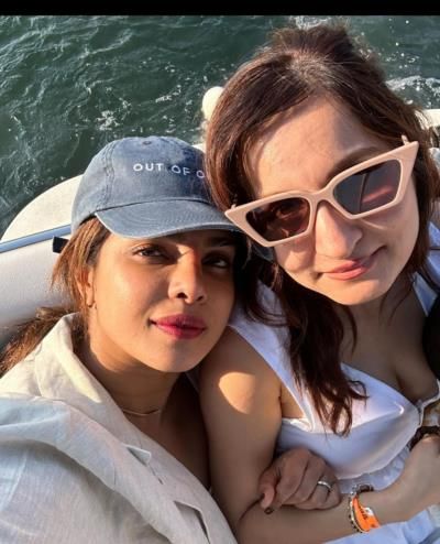 Priyanka Chopra And Friend: A Stylish Moment Of Friendship