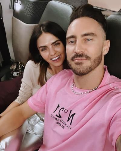Faf Du Plessis And Wife: A Moment Of Love