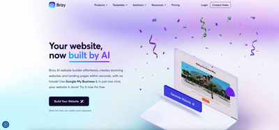 Brizy AI website builder review 2024