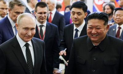 US ‘incredibly concerned’ over Putin’s threat to supply weapons to North Korea after Asia tour