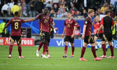 Belgium feel the heat after Slovakia setback leaves no margin for error