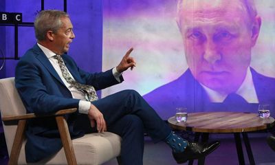 Nigel Farage claims Russia was provoked into Ukraine war