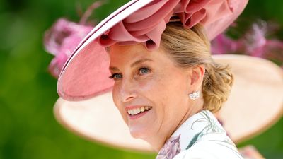 Duchess Sophie perfects floral dressing with multi-tonal pink accessories and coral lipstick for Ascot