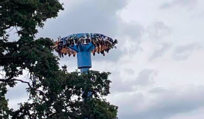 Mom files $125K lawsuit after daughter gets stuck upside down on Oregon amusement ride for 30 minutes