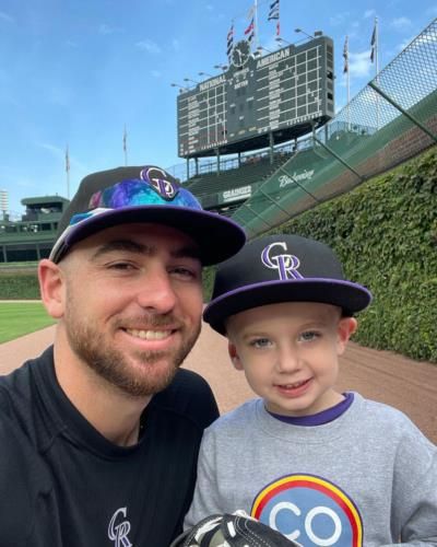 Austin Gomber's Heartwarming Moment With Son At The Ballpark