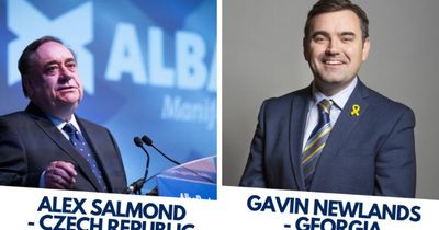 Gavin Newlands takes on Alex Salmond as Euro 2024 Charity sweepstake heats up
