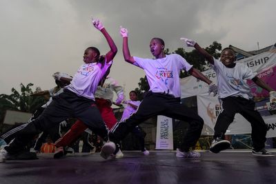 AP PHOTOS: In the spirit of perseverance, artists flock to Congo's biggest dance festival