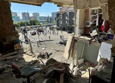 Russia slams Kharkiv residential building in deadly guided bomb attack