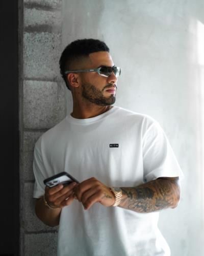 Gleyber Torres Exudes Effortless Style In Casual White Tee