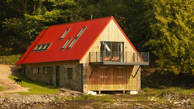 The Sail Loft on Eilean Shona is a luxury cabin with loch views and a backstory