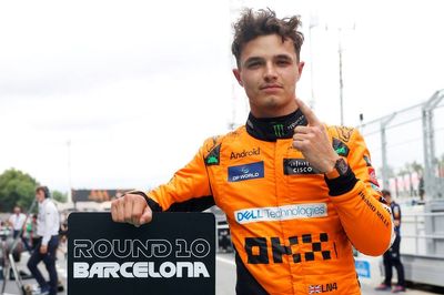 Norris rises from the ashes to extinguish Verstappen's hopes of F1 Spanish GP pole